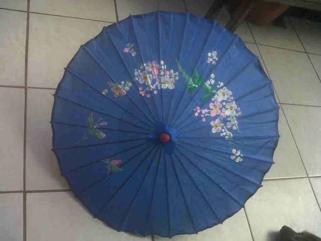 SMALL BLUE PARASOL