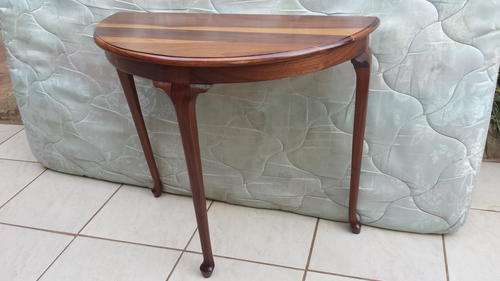 Beautiful half moon table.