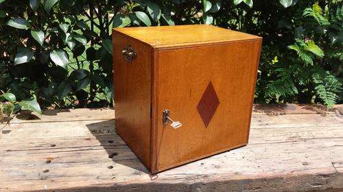 Wooden collectors box.