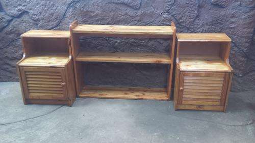 Stunning pine single bed set.