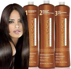 CADIVEU BRASIL CACAU BRAZILIAN BLOWDRY KERATIN AT HOME KIT 3X100ml