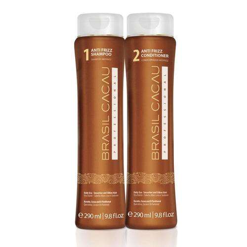 brasil cacau home care shampoo 290ml and conditioner 290ml