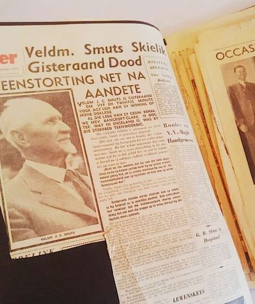 Anglo-Boer War and ZAR Interest Auction: Historical Smuts Archive, Newspaper Collection
