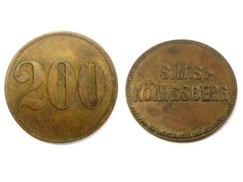 Trench Art Coins and Tokens from German East Africa and the East Africa Campaign of 1914-1918