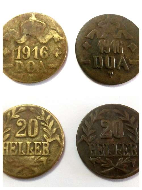 Trench Art Coins and Tokens from German East Africa and the East Africa Campaign of 1914-1918