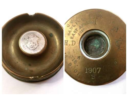 Trench Art Coins and Tokens from German East Africa and the East Africa Campaign of 1914-1918