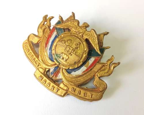 South African Republic `Staats-Artillerie` Badge