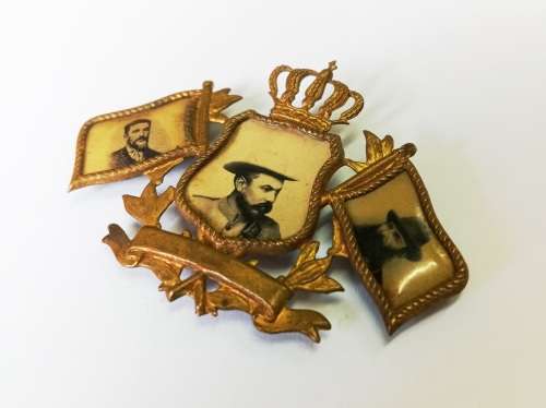 Anglo-Boer War Commemorative Brooch (Boer Generals Delegation to Europe)