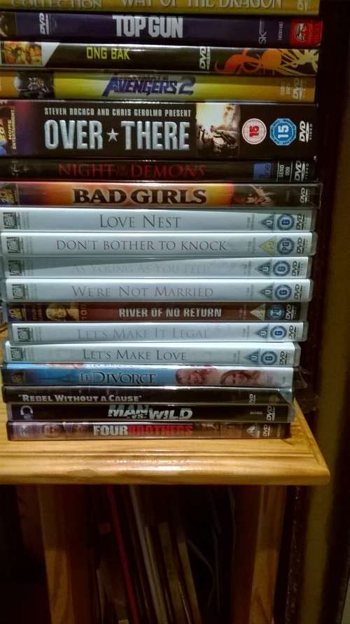 Over 150 Movies to go WITH SAMSUNG BLUE RAY PLAYER