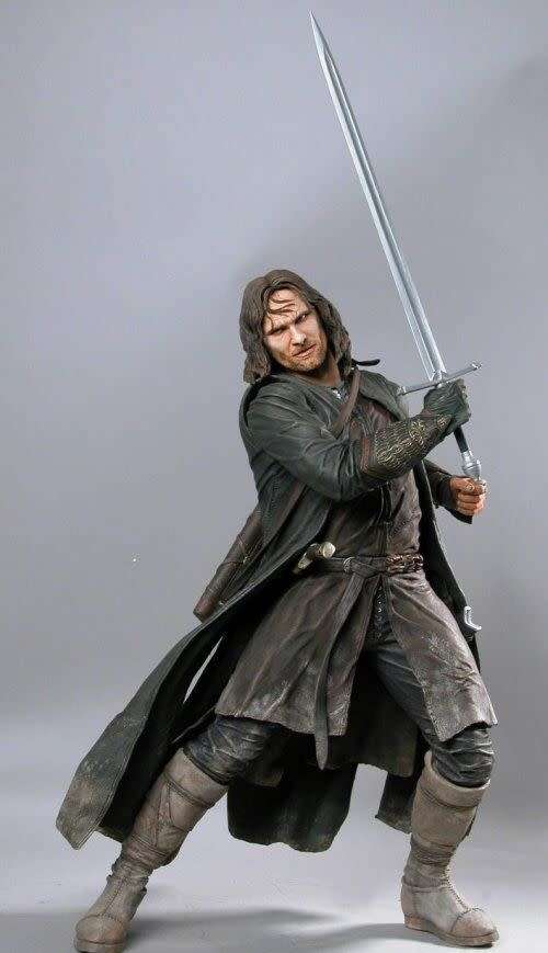The Lord of the Rings "Neca" Statue collection with sound