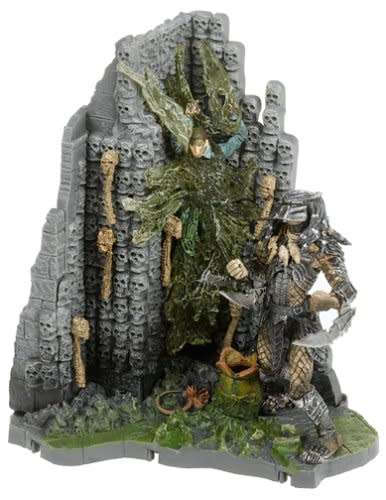 McFarlane Toys Alien Queen and Scar Predator Diorama