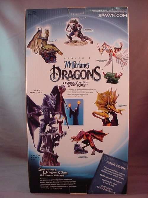 Mcfarlane - Deluxe Box set - SORCERERS DRAGON CLAN 3