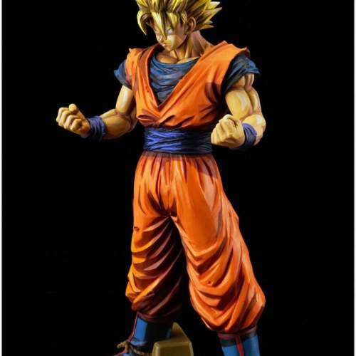 Grandista (2 Pack) - Super saiyan vegeta and Super Saiyan Goku and 10 DBZ Figures