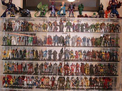 The classic marvel figurine collection