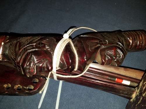 Balinese Hand made Blow Dart + Bow and Arrows set