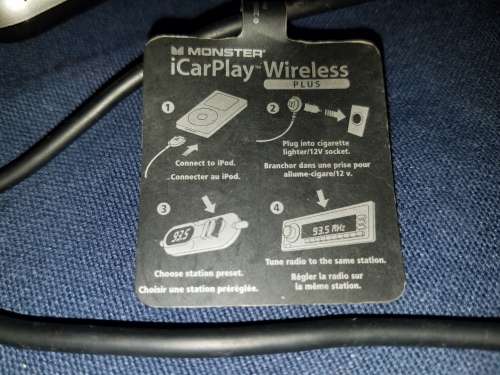 Genuine BMW Speakers + Owners Handbook + Monster Ipod Wireless transmitter and 2x Roadmaps DVDs