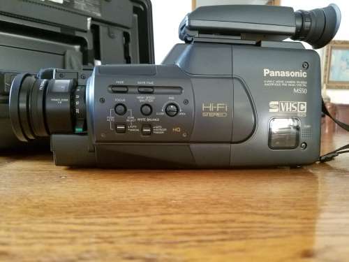 Panasonic NV-MS50 Professional Movie Camera - Direct to VHS-c
