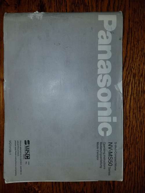 Panasonic NV-MS50 Professional Movie Camera - Direct to VHS-c