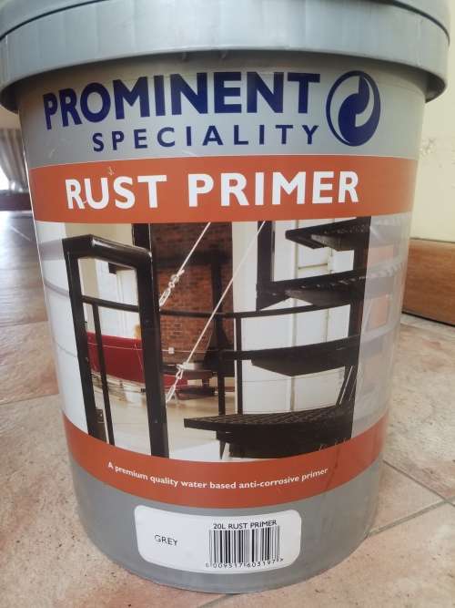 Prominent Paint Rust Primer - 2 x 20L tins still sealed
