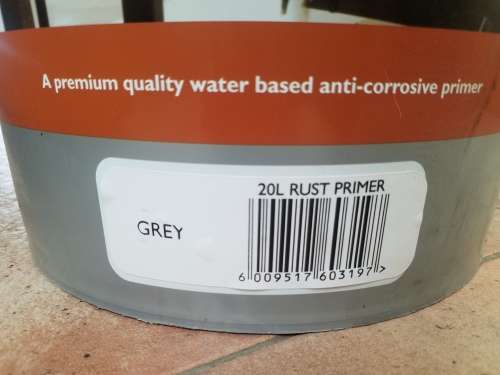 Prominent Paint Rust Primer - 2 x 20L tins still sealed