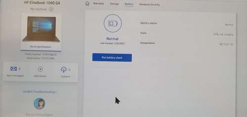 Premium Hp EliteBook 1040 G4 - Core i7 - 4K UHD Display - 16gb Ram IR Camera