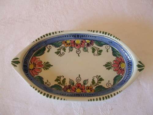 Small Ornamental Handpainted Dutch Plate