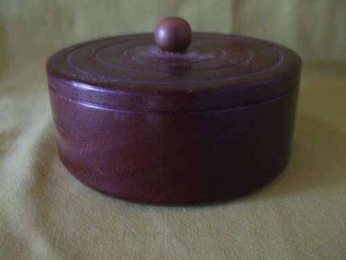 Wooden Trinket Box with Lid