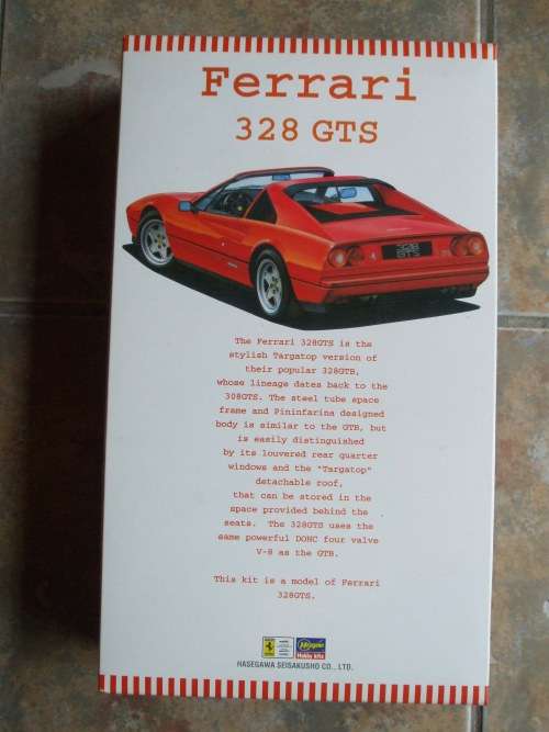 Ferrari 328 GTS 1:24 kit by Hasegawa