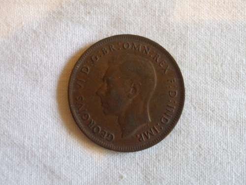 Australian 1 Penny 1941 coin