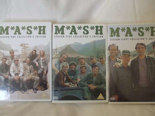 M*A*S*H Seasons 1,5 & 8 Dvd's