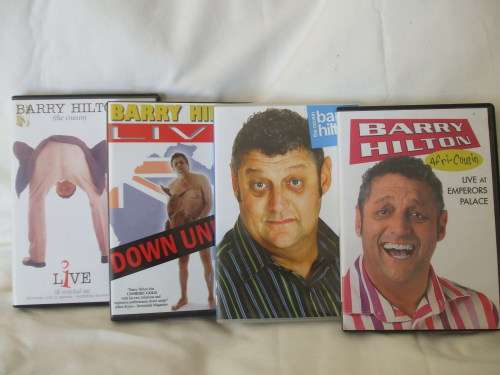4 x Barry Hilton Dvd's