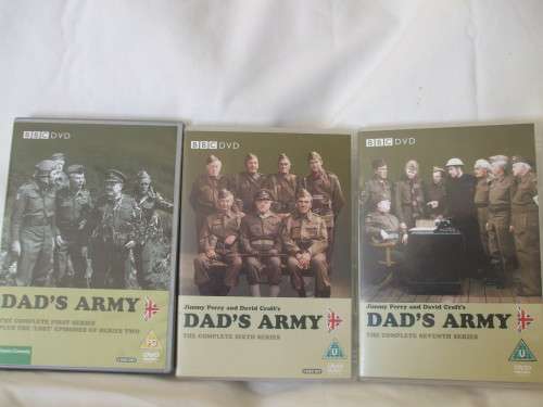 3 x Dad's Army Dvd's  (BBC)