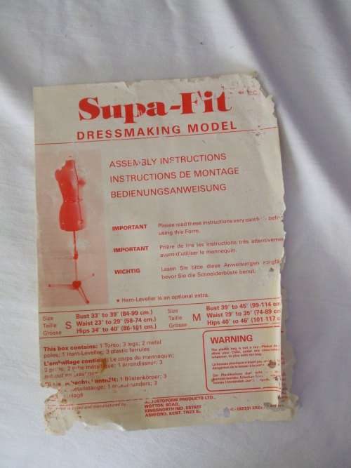 Dressmalers Dummy - small size