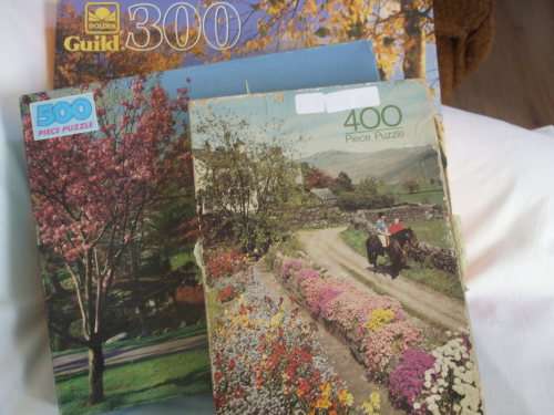 3 X Jigsaw Puzzles