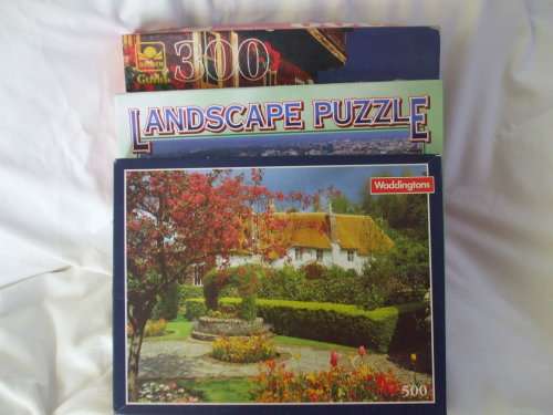 3 X Jigsaw Puzzles