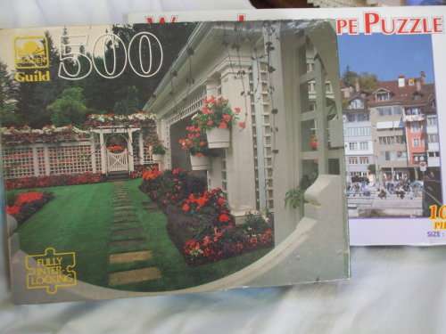 2 X Jigsaw Puzzles. 500 + 1000 pcs