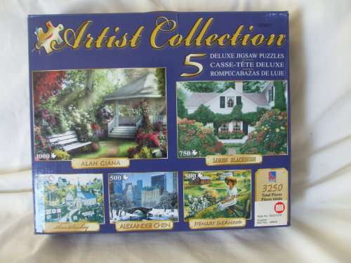 Set of 5 Jigsaw Puzzles