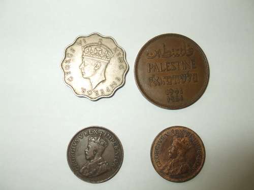 4 Vintage coins
