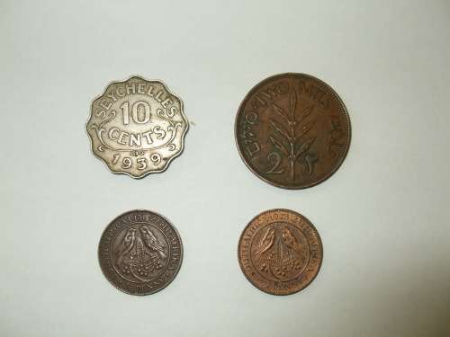 4 Vintage coins