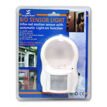 LED Infra-Red Motion detection security light - Simple to install home security- 6 meters