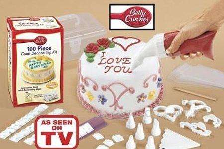 100 Piece Cake decorating Kit - Awesome Baking accessory