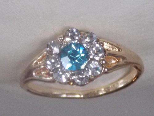 INTERNATIONAL IMPORT GOLD ELECTROPLATED RING SIZE 20