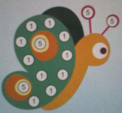 EDUCATIONAL COLOR BY NUMBERS WITH FOAM DOT STICKERS