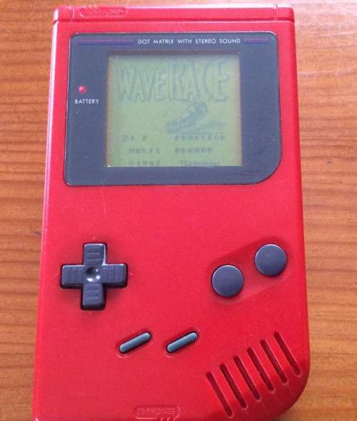 Red Gameboy original