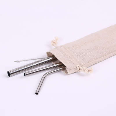 Straws Stainless Steel (Set)