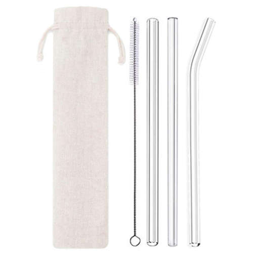 Glass straws
