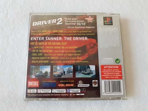 Driver 2 - PS1/Playstation 1 Game