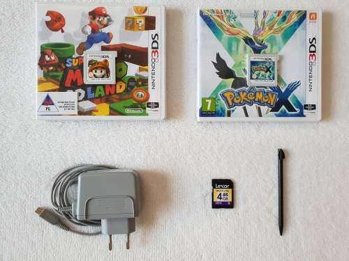 Nintendo 3DS Xl + Original box + 3 Games