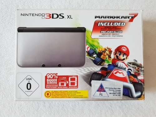 Nintendo 3DS Xl + Original box + 3 Games