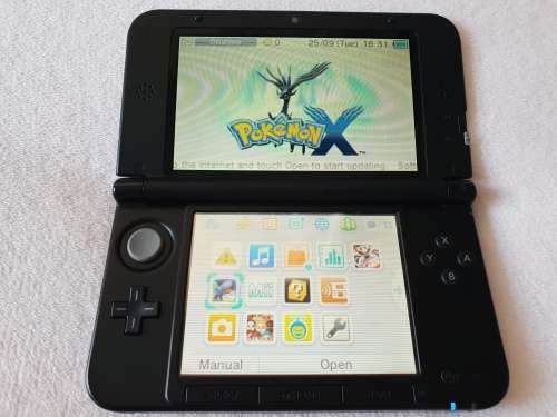 Nintendo 3DS Xl + Original box + 3 Games